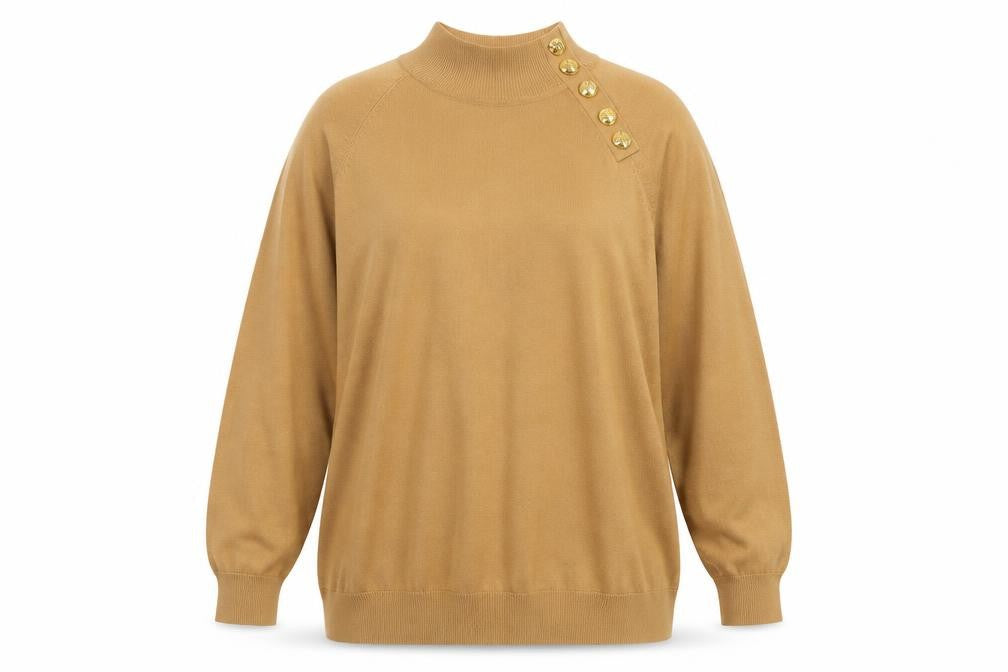 Bonprix Womens Brown Pullover Jumper Size 2XL