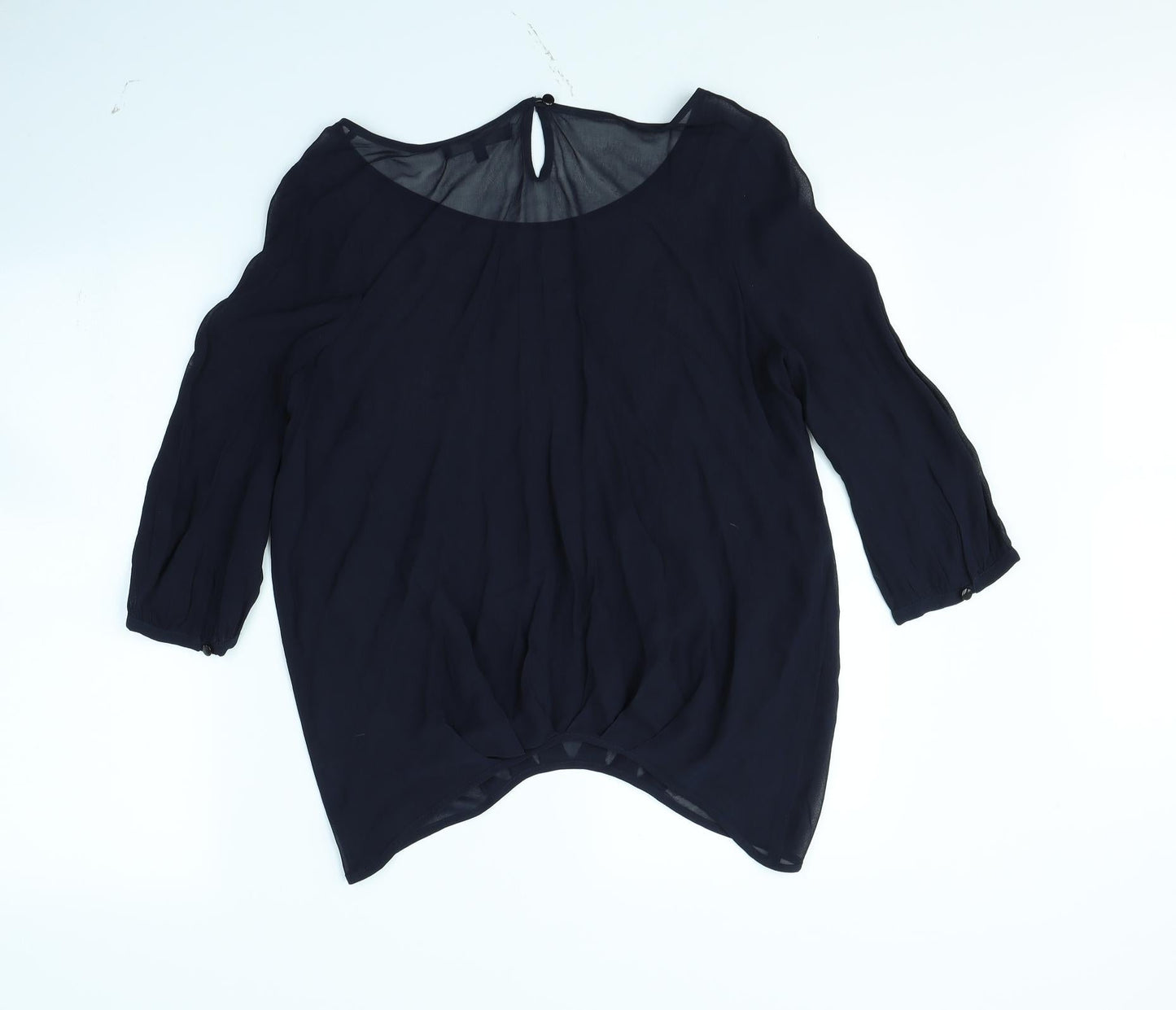 NEXT Womens Blue   Basic Blouse Size 8