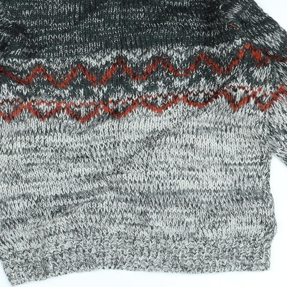 George Girls Black   Pullover Jumper Size 7 Years