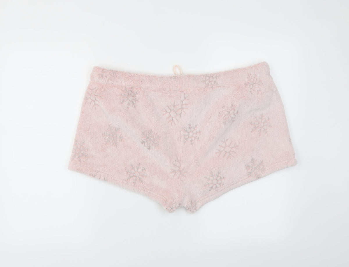 Boux Avenue Womens Pink   Sweat Shorts Size L