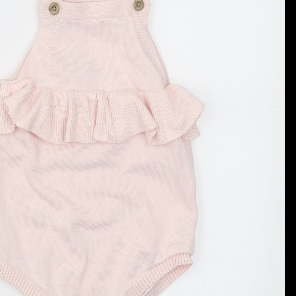 TU Girls Red   Babygrow One-Piece Size 12-18 Months
