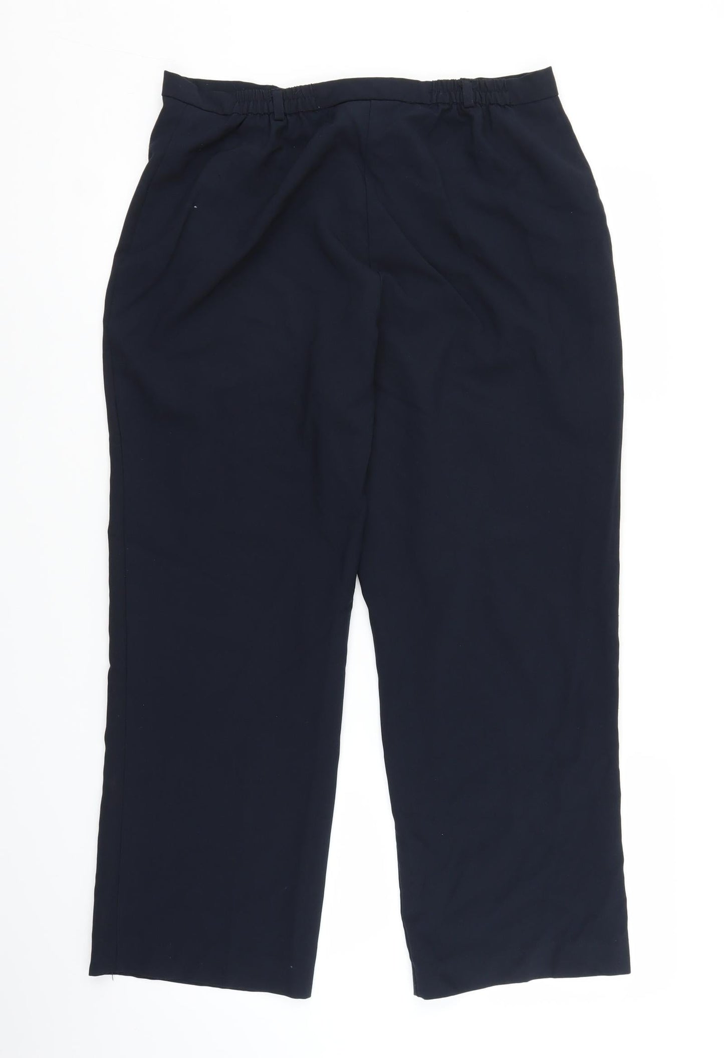 BHS Womens Blue   Trousers  Size 14 L25 in