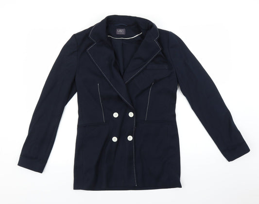 Marks and Spencer Womens Blue   Jacket  Size 6