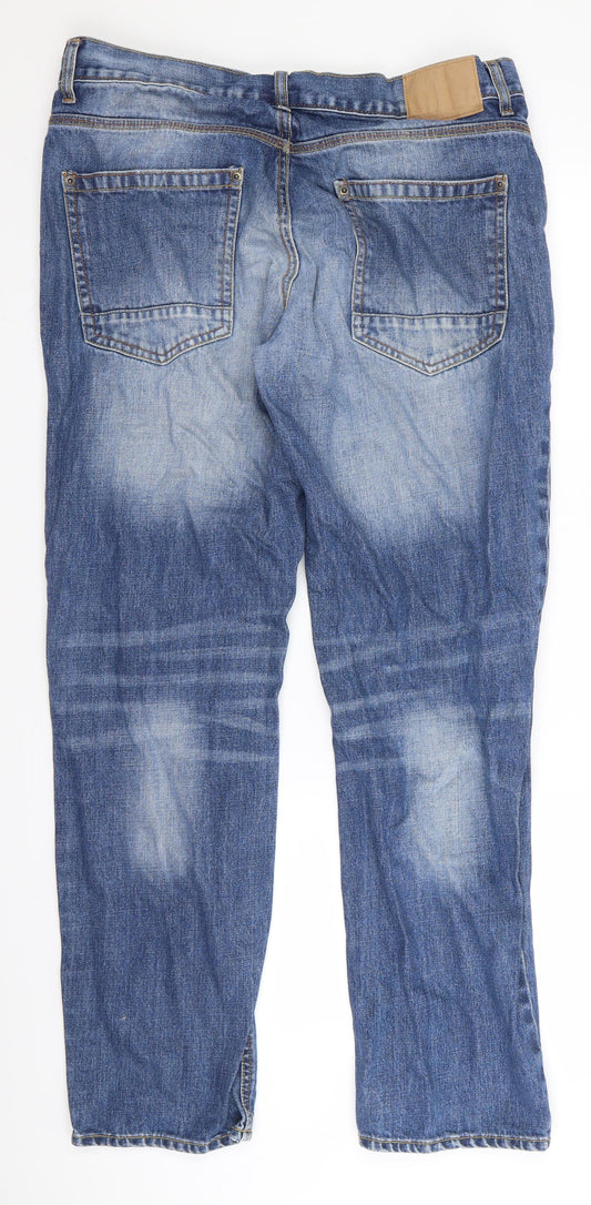 Preworn Womens Blue   Bootcut Jeans Size 32 L32 in