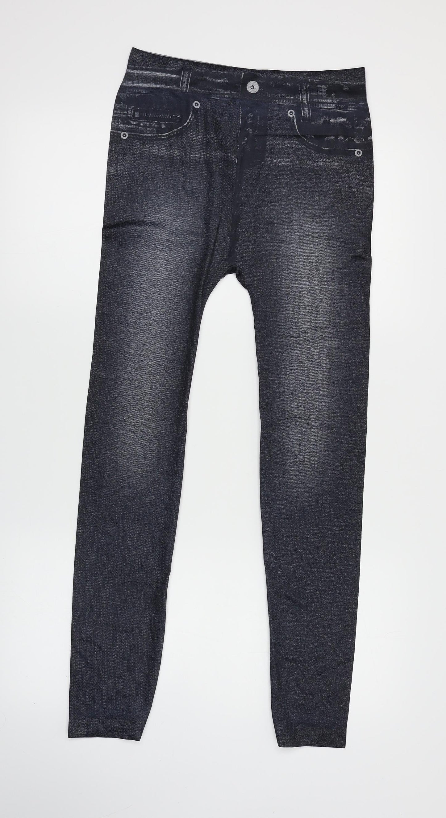 Preworn Womens Black   Jegging Leggings Size 8