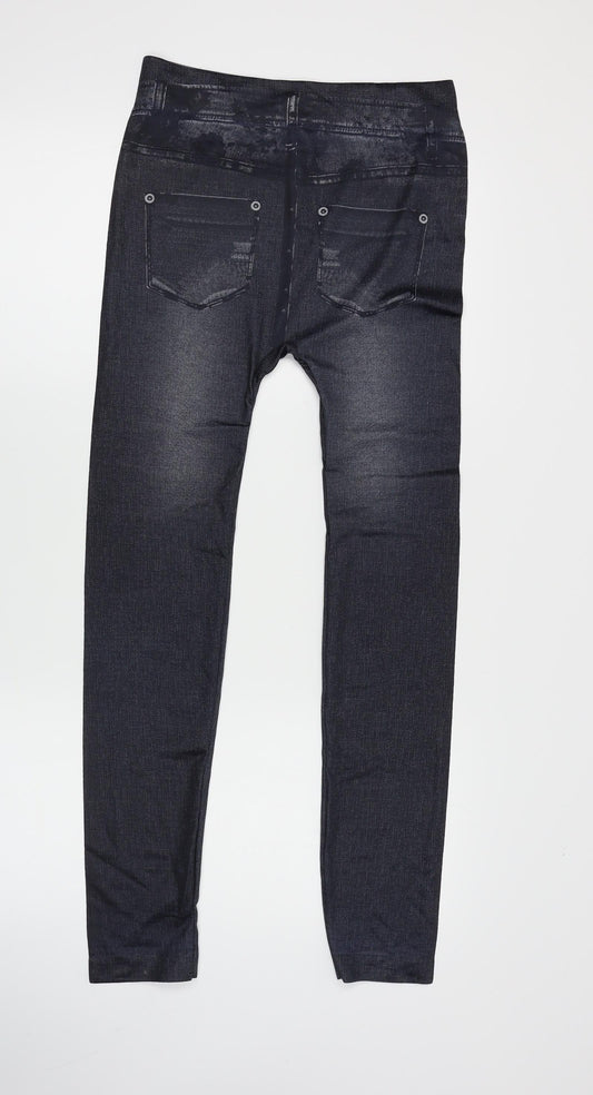 Preworn Womens Black   Jegging Leggings Size 8