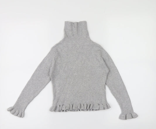 i love girls wear  Girls Grey   Pullover Jumper Size 7 Years