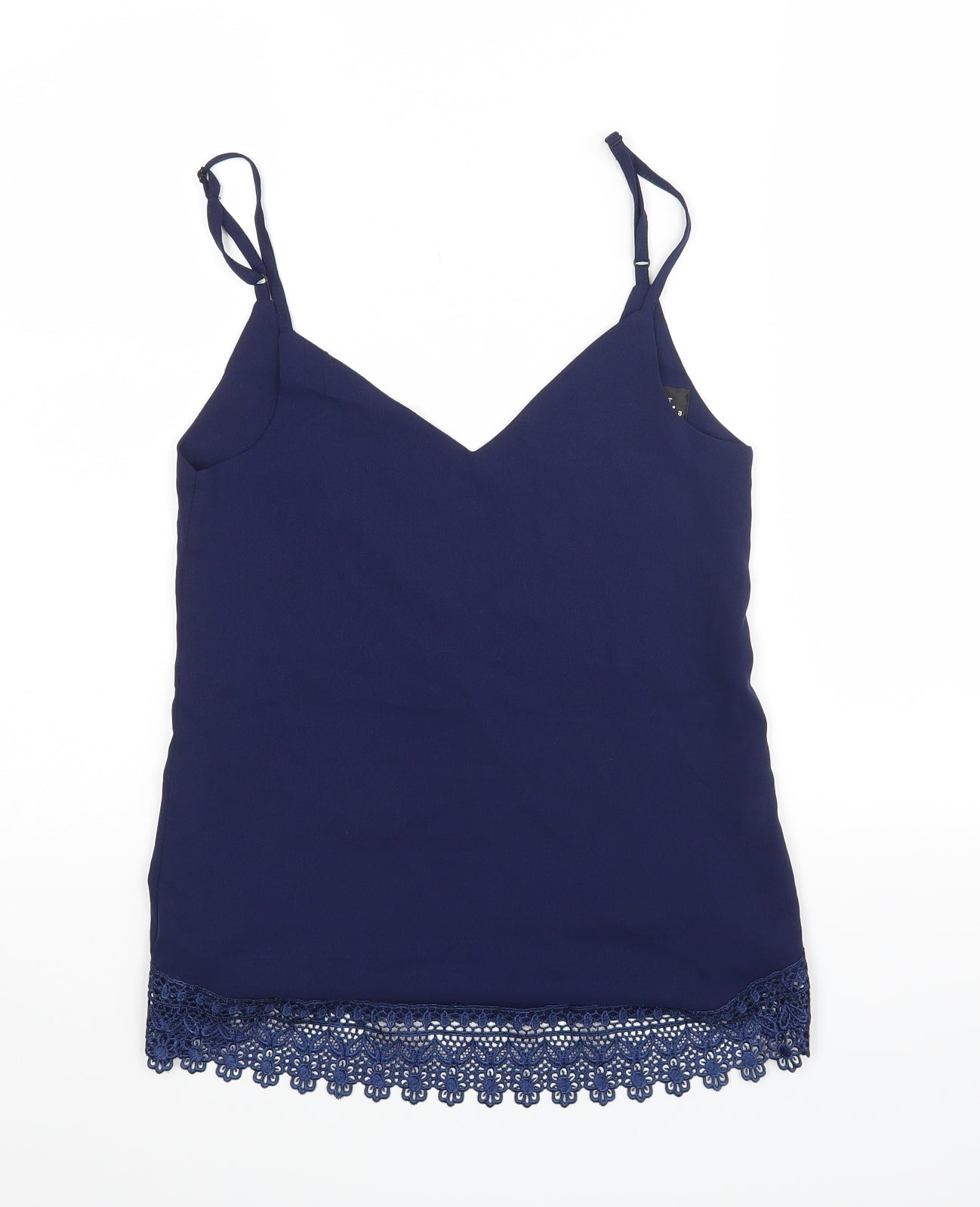 Club L Womens Blue   Basic Blouse Size 8