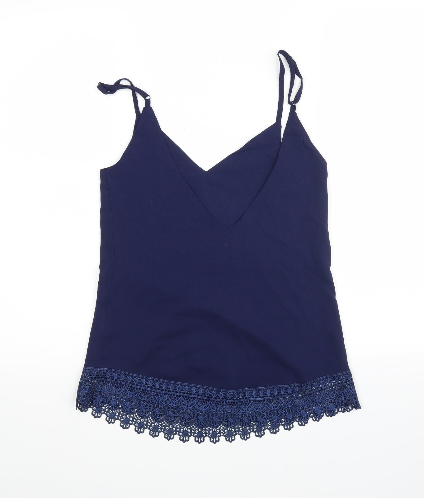 Club L Womens Blue   Basic Blouse Size 8