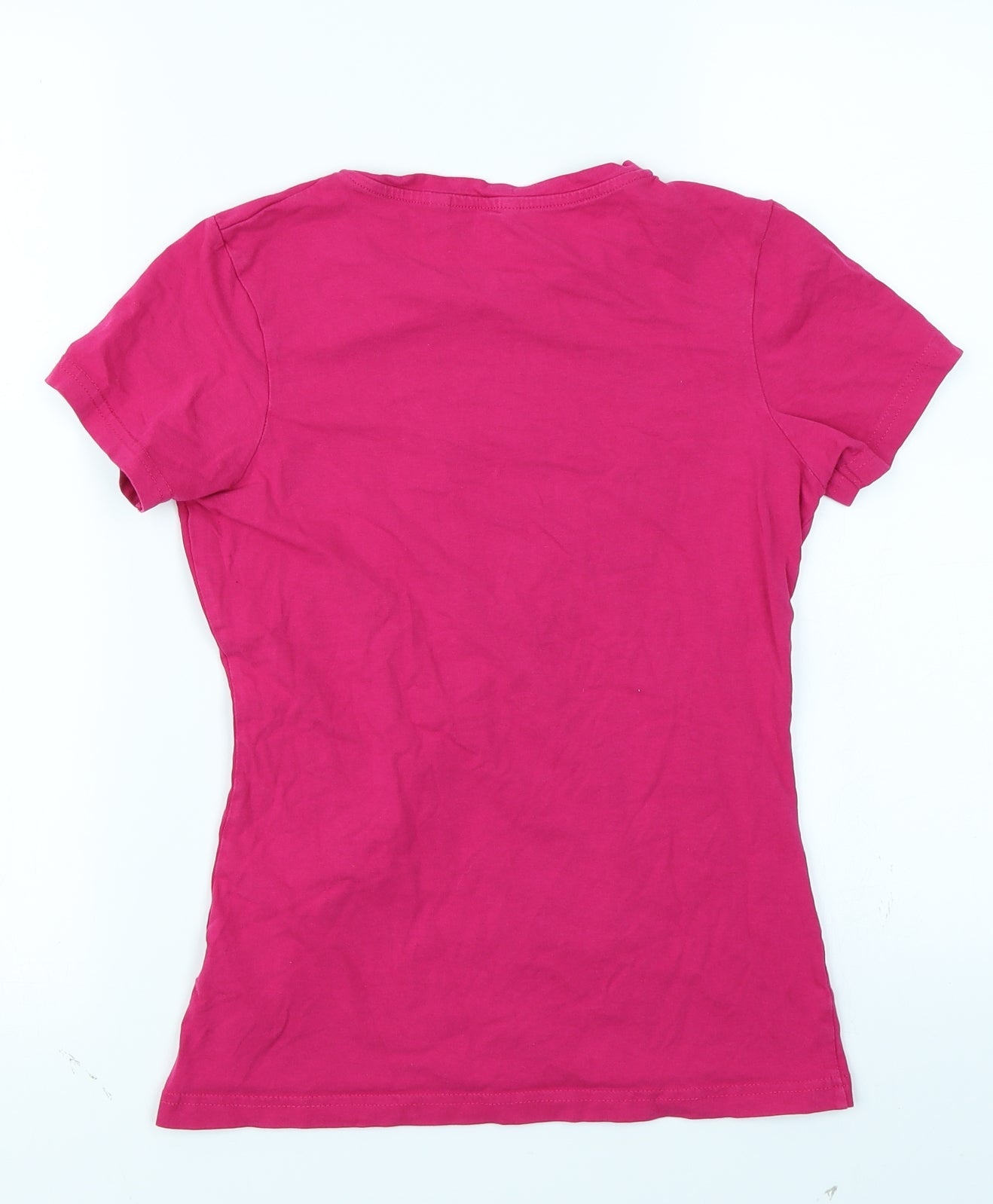 Skinnifit Womens Pink   Basic T-Shirt Size XS