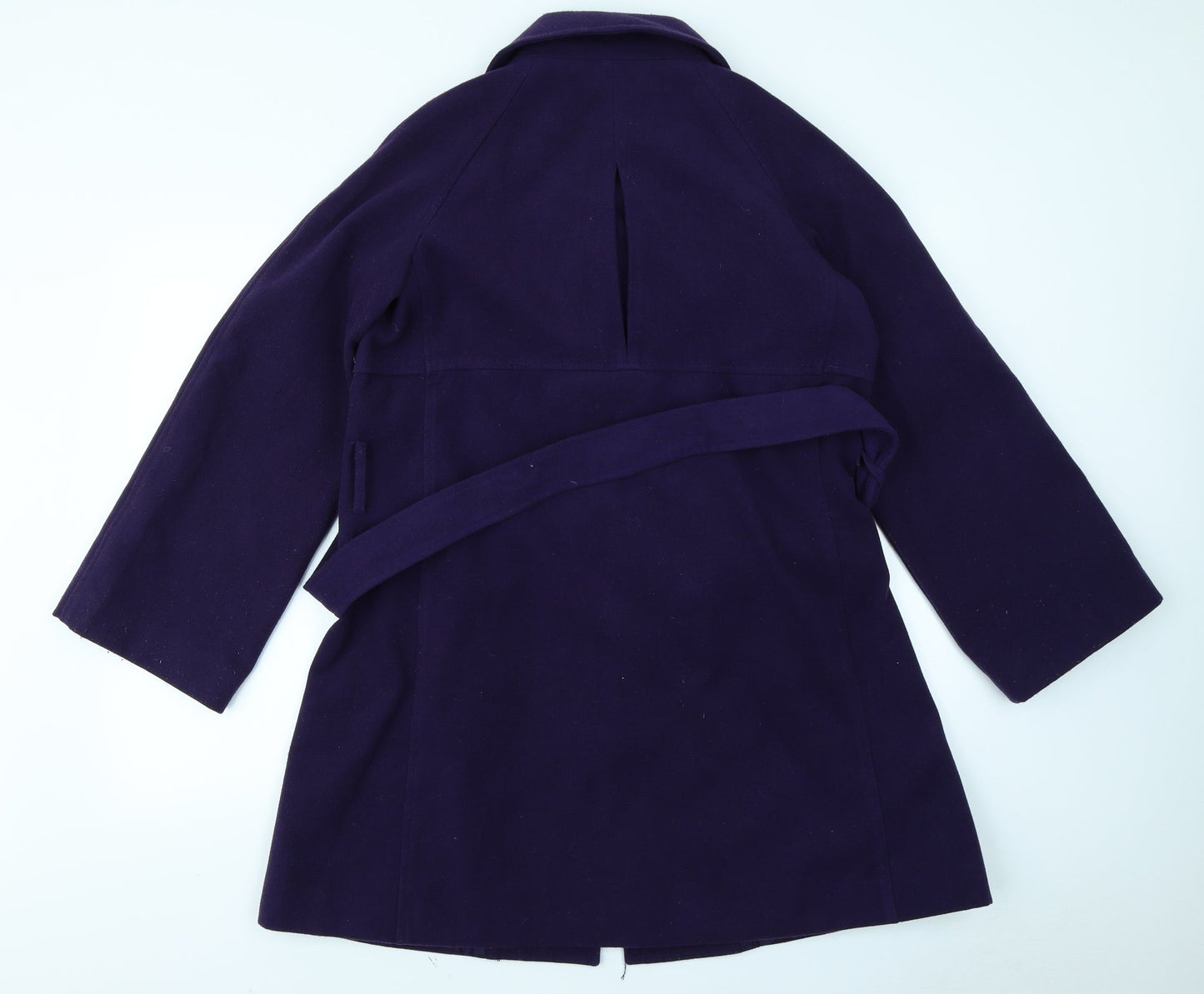 TG Womens Purple   Overcoat Coat Size 12