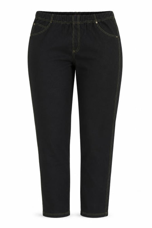 Fury Collection Womens Black Colourblock  Jegging Leggings Size 24 in L30 in