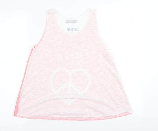 eightyseven ibiza Womens Pink   Basic Tank Size M