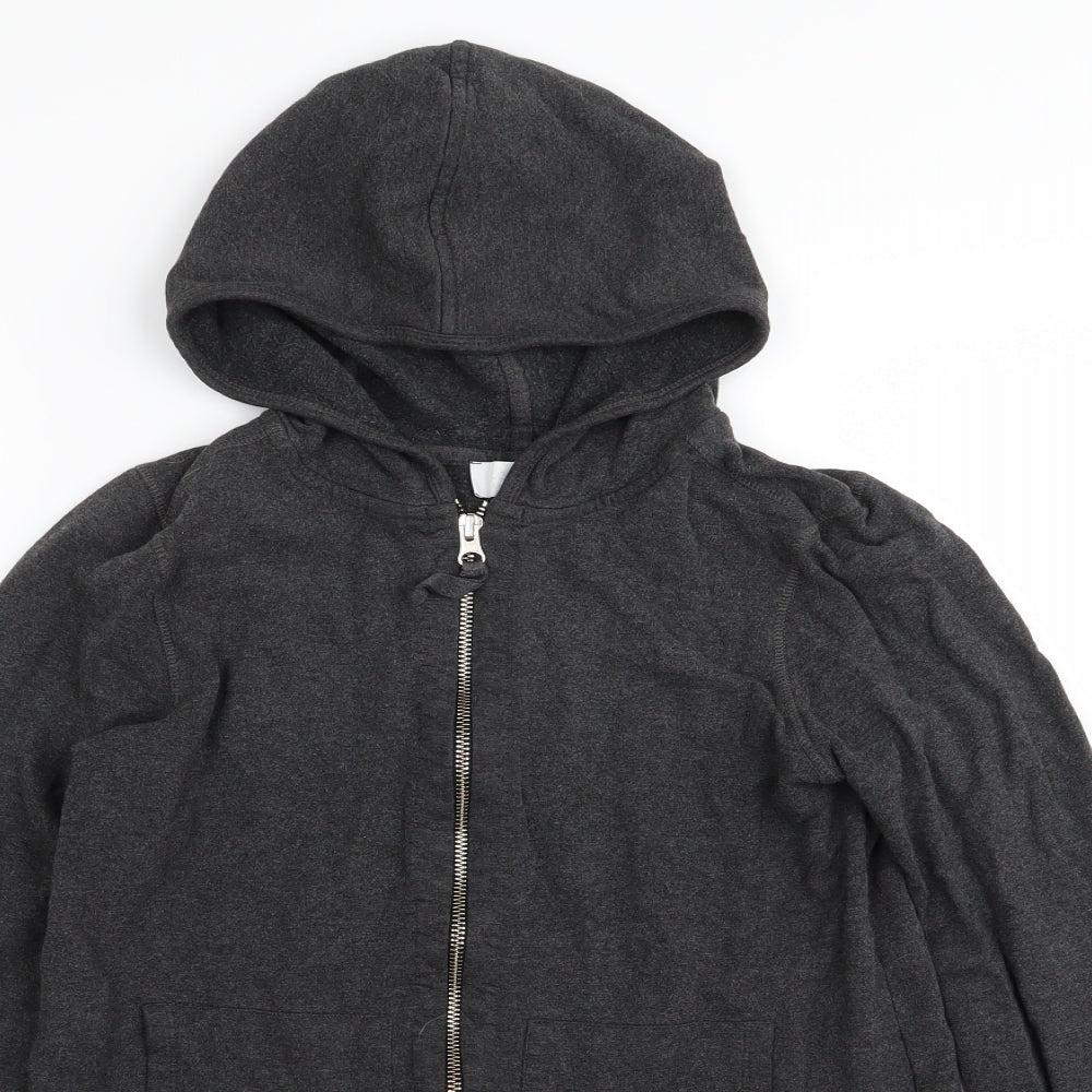 Lounge Womens Grey   Full Zip Jumper Size 12
