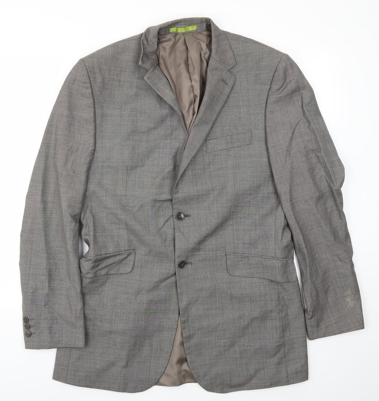 Preworn Mens Grey   Jacket Blazer Size 40