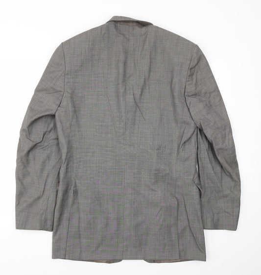 Preworn Mens Grey   Jacket Blazer Size 40