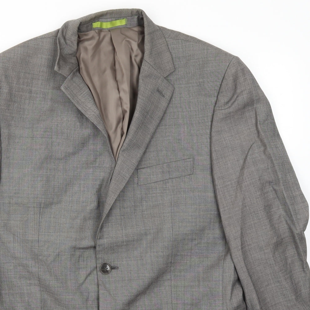 Preworn Mens Grey   Jacket Blazer Size 40