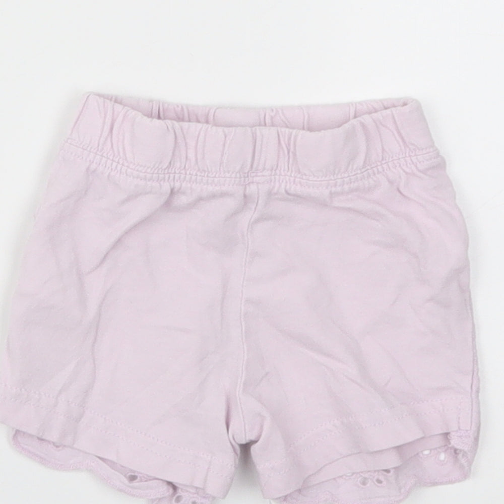 Primark Girls Purple   Capri Trousers Size 3-6 Months