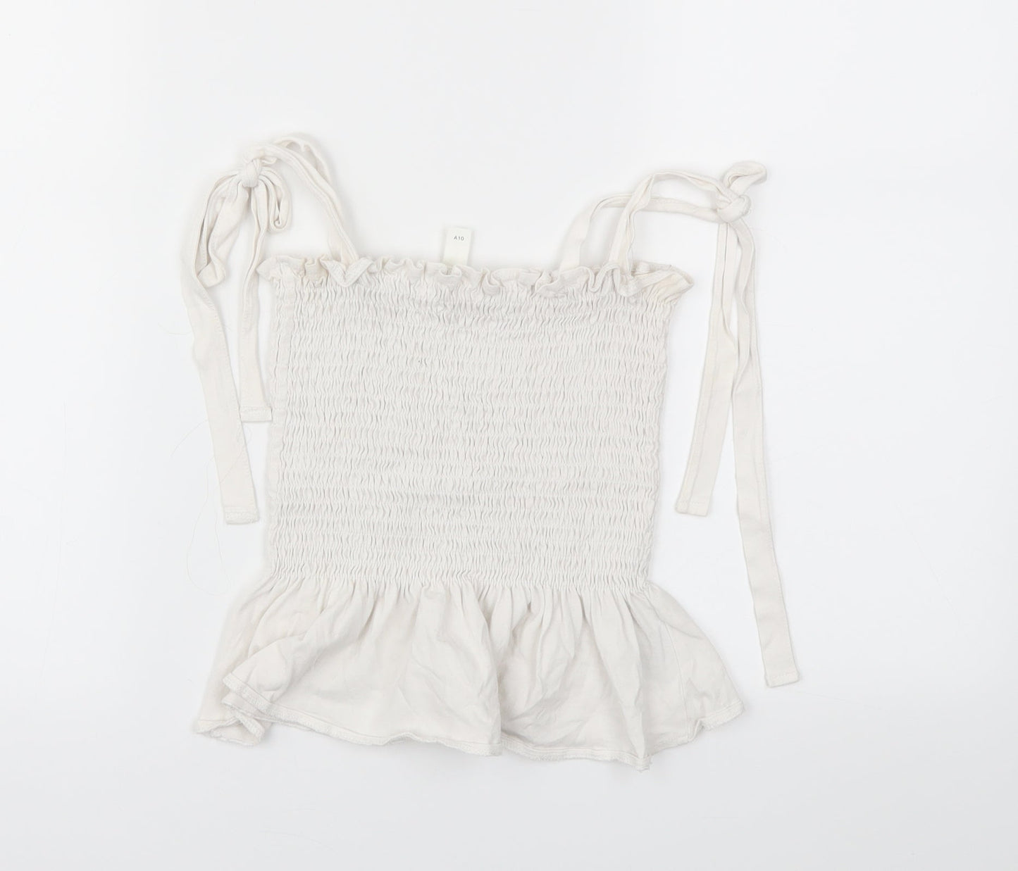 H&M Womens White   Basic T-Shirt Size XS
