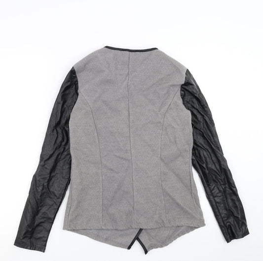 Quiz Womens Grey   Jacket  Size 8