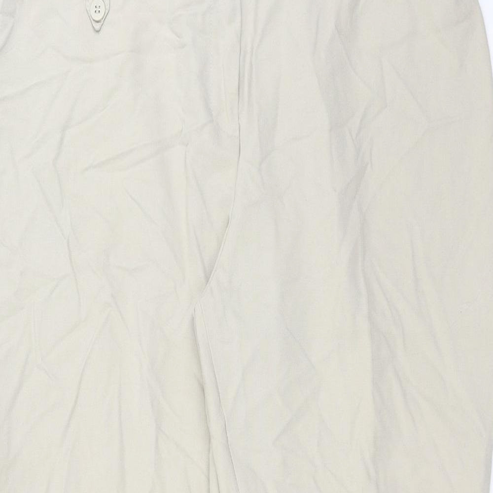 Preworn Womens Beige   Trousers  Size 36 in L26 in