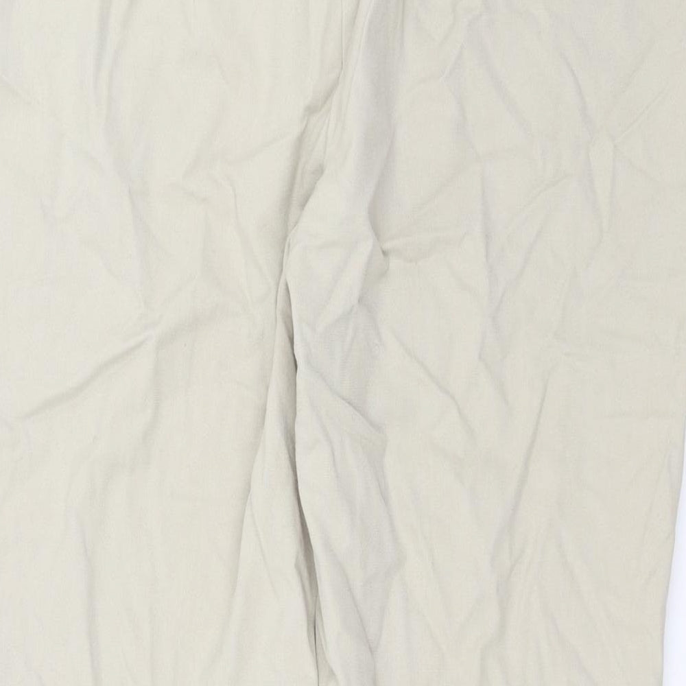 Preworn Womens Beige   Trousers  Size 36 in L26 in