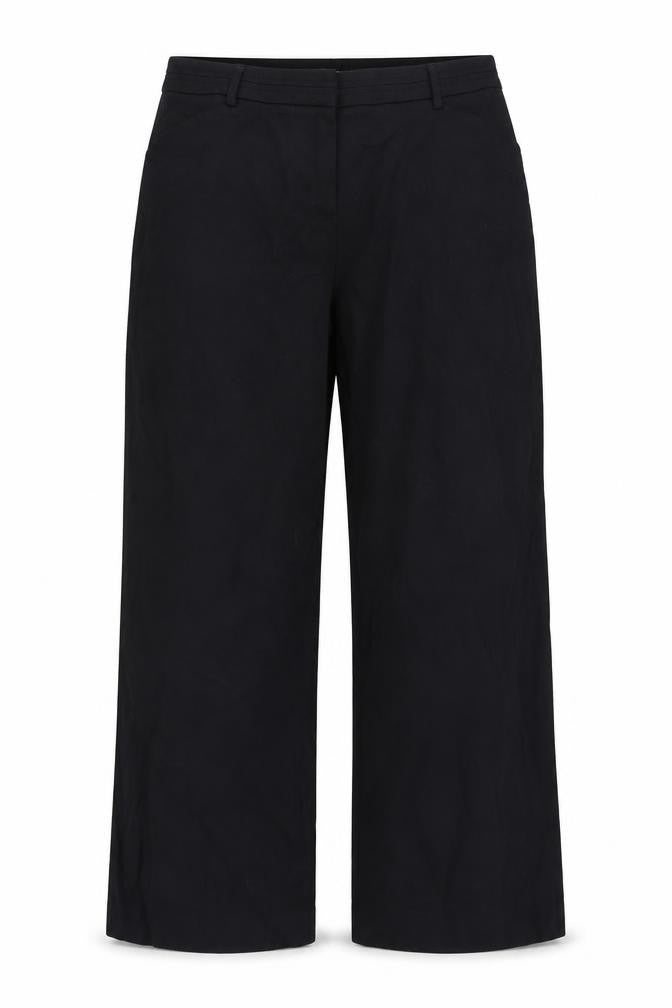 Sainsburys Womens Black   Trousers  Size 14 L28 in