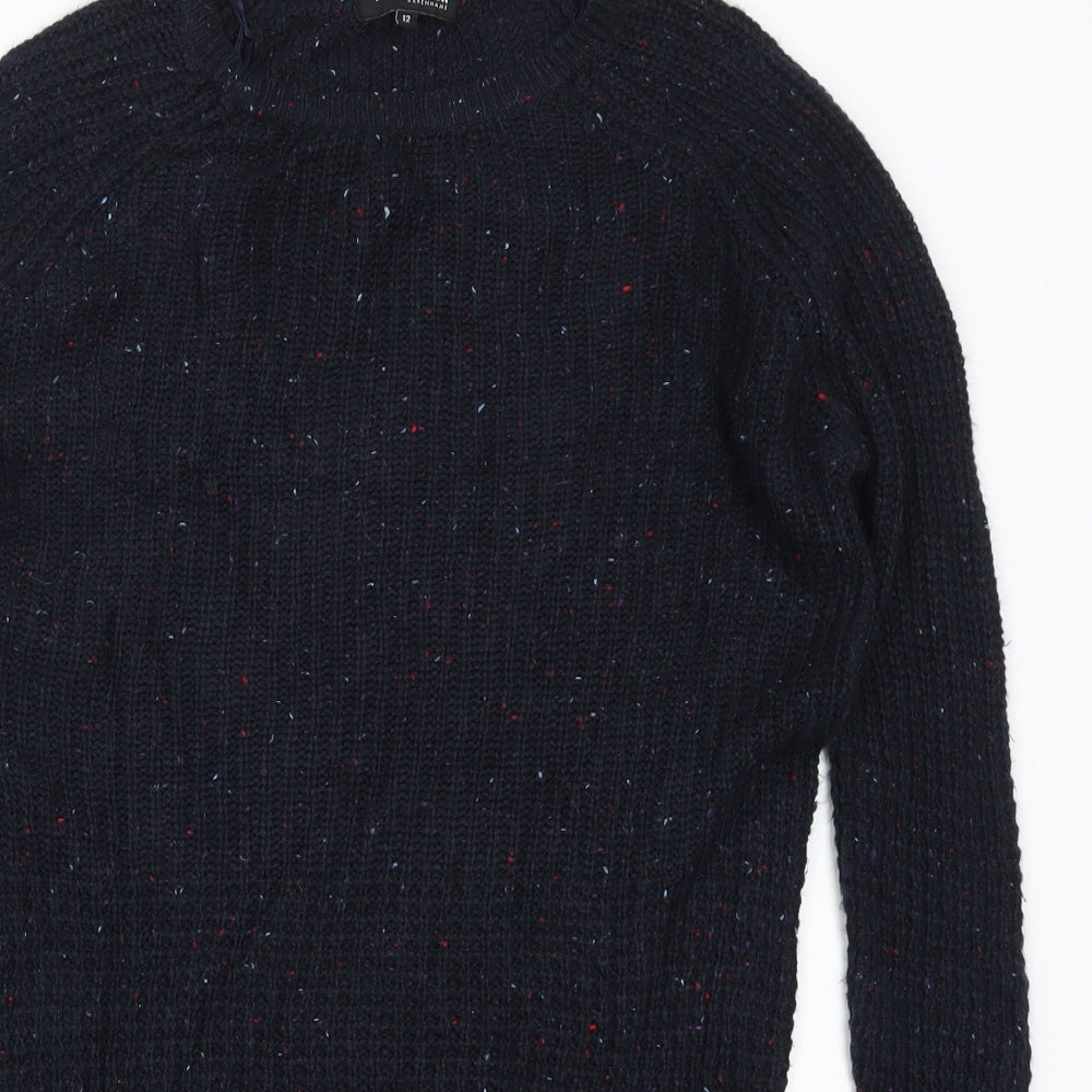 Debenhams Womens Blue   Pullover Jumper Size 12