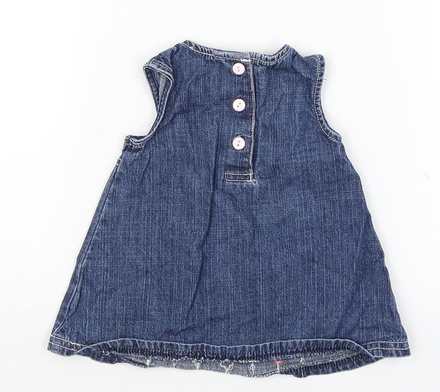 Tiny Ted Baby Blue   A-Line  Size 0-3 Months