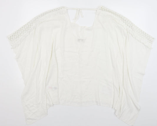 Apricot Womens White   Tunic T-Shirt Size 10
