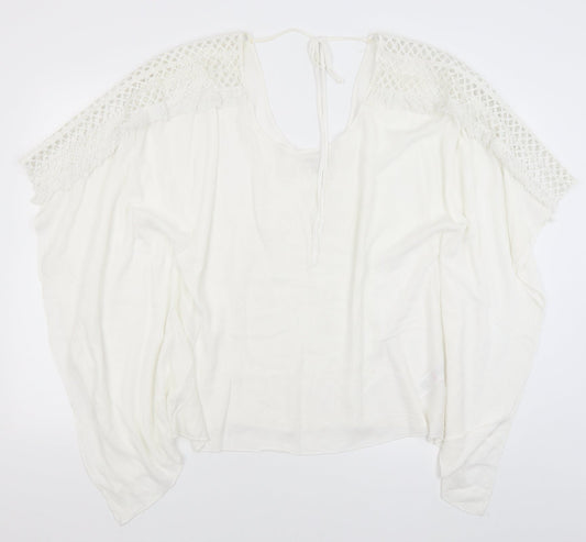 Apricot Womens White   Tunic T-Shirt Size 10