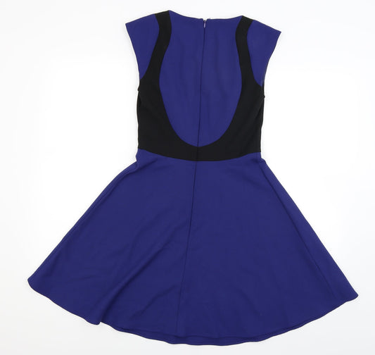 French Connection Womens Blue   Fit & Flare  Size 6