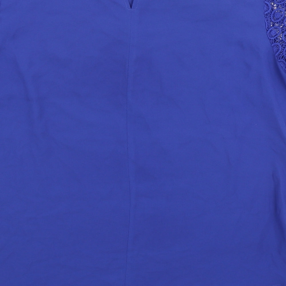 Dorothy Perkins Womens Blue   Basic T-Shirt Size 12