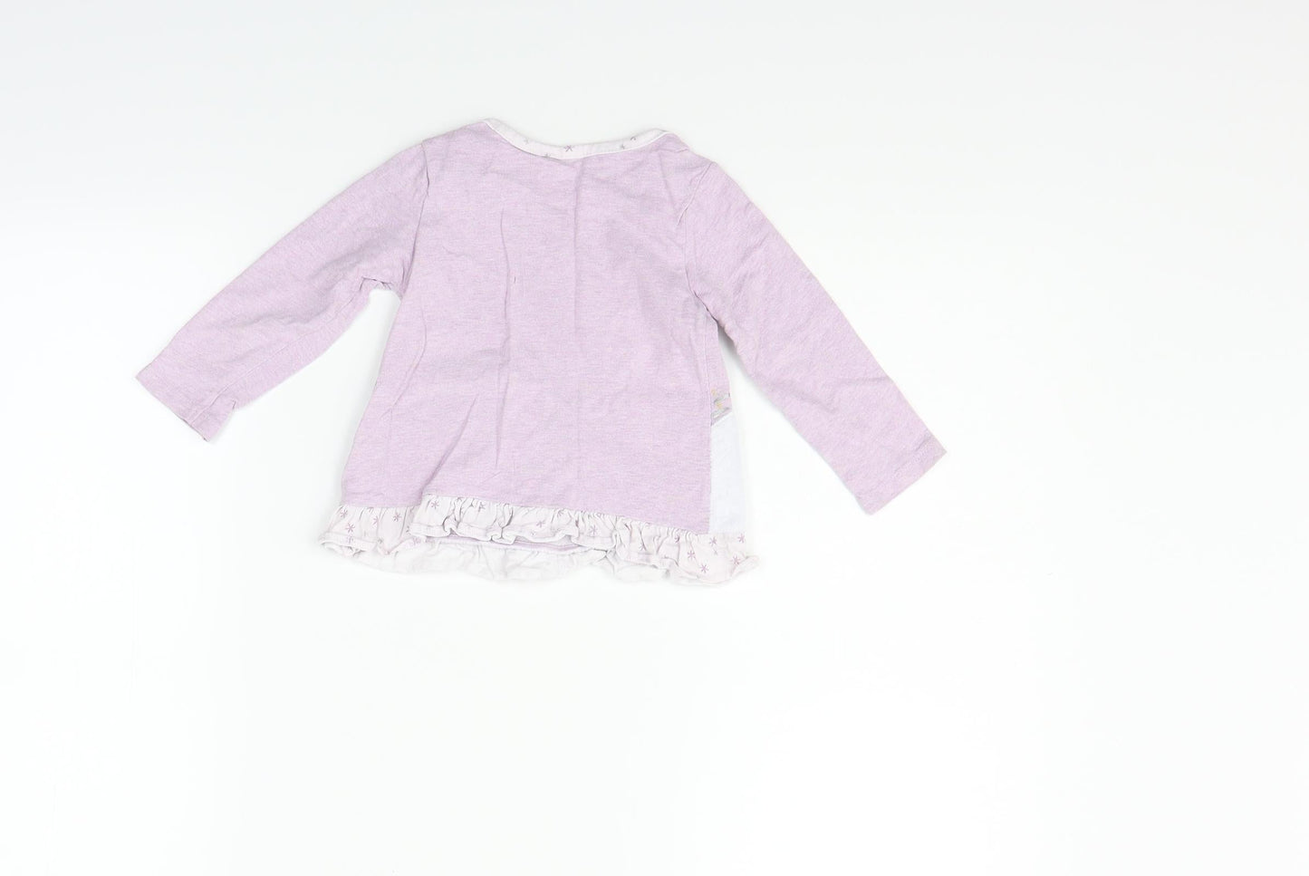 TU Girls Purple   Henley Jumper Size 9-12 Months