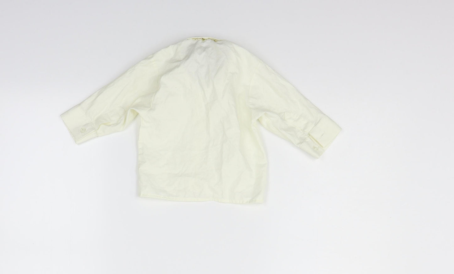 vikaki Boys White   Basic Button-Up Size 3-6 Months