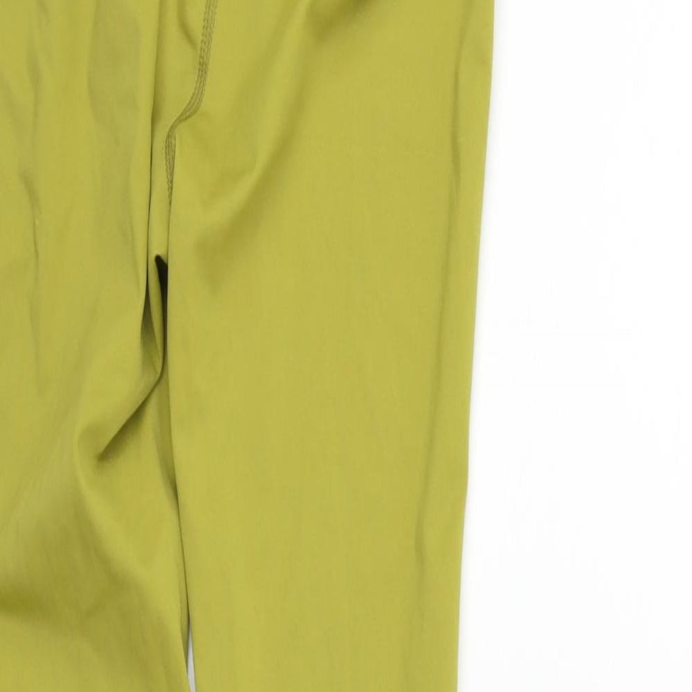 Preworn Womens Green    Leggings Size S L26 in - Elastic Waist Band
