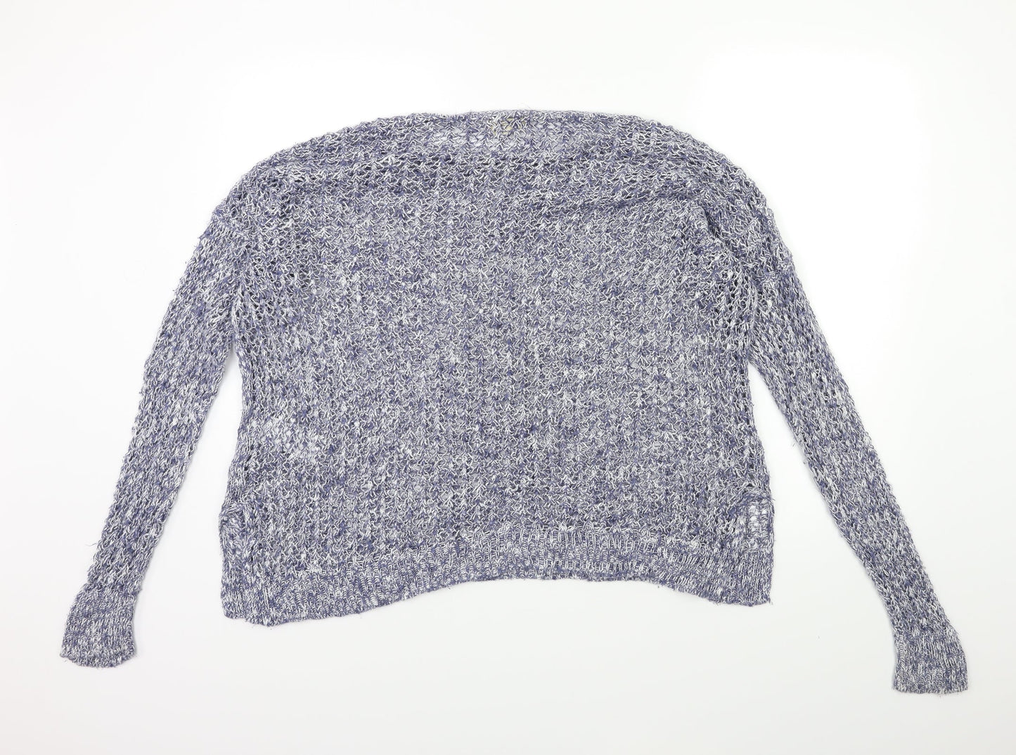 Hollister Womens Blue  Knit Pullover Jumper Size XS