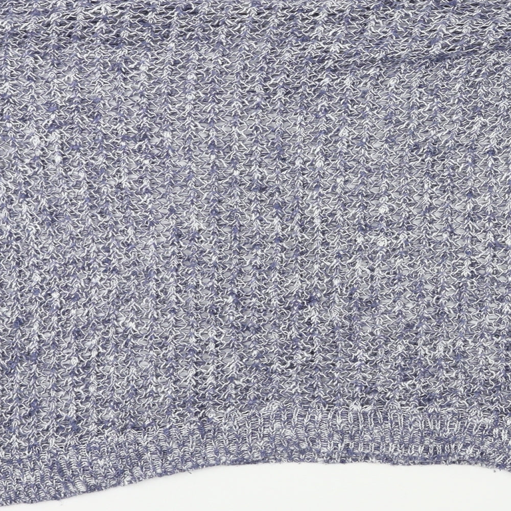 Hollister Womens Blue  Knit Pullover Jumper Size XS