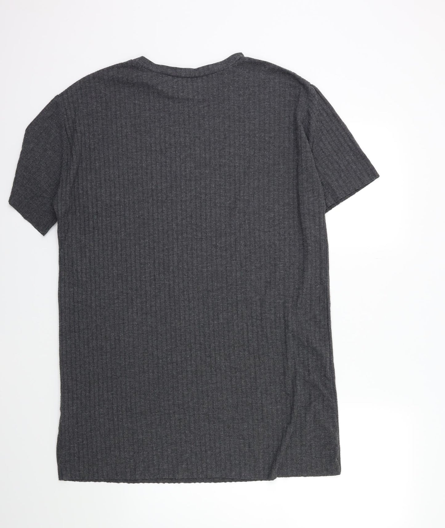 Zara Womens Grey   T-Shirt Dress  Size S