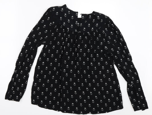 NEXT Womens Black   Basic Blouse Size 10