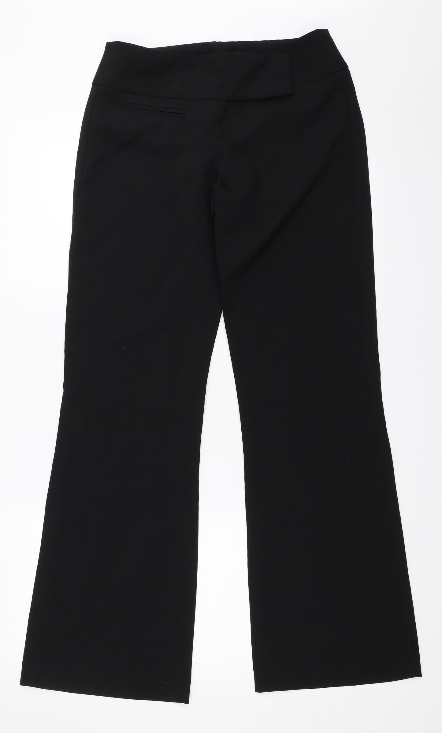 Preworn Womens Black   Trousers  Size 10 L31.5 in