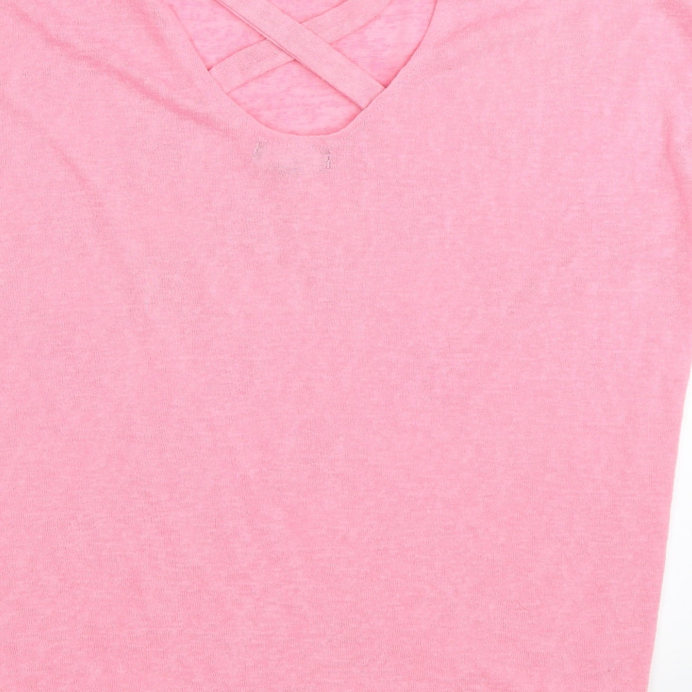 New Look Womens Pink   Basic T-Shirt Size M