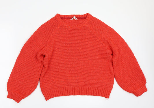 Falmer Heritage Womens Orange   Pullover Jumper Size L