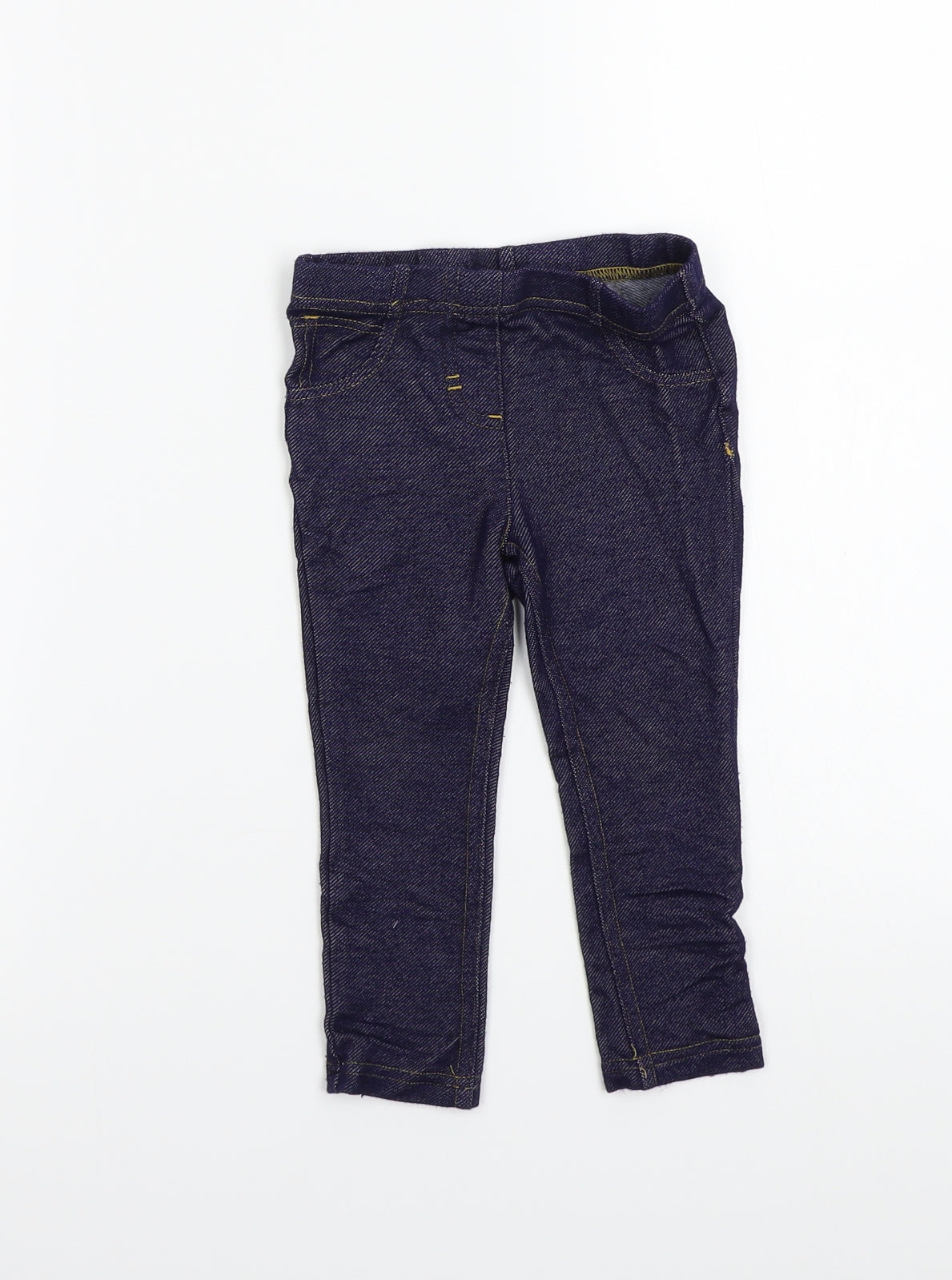 TU Girls Blue   Jegging Trousers Size 2 Years