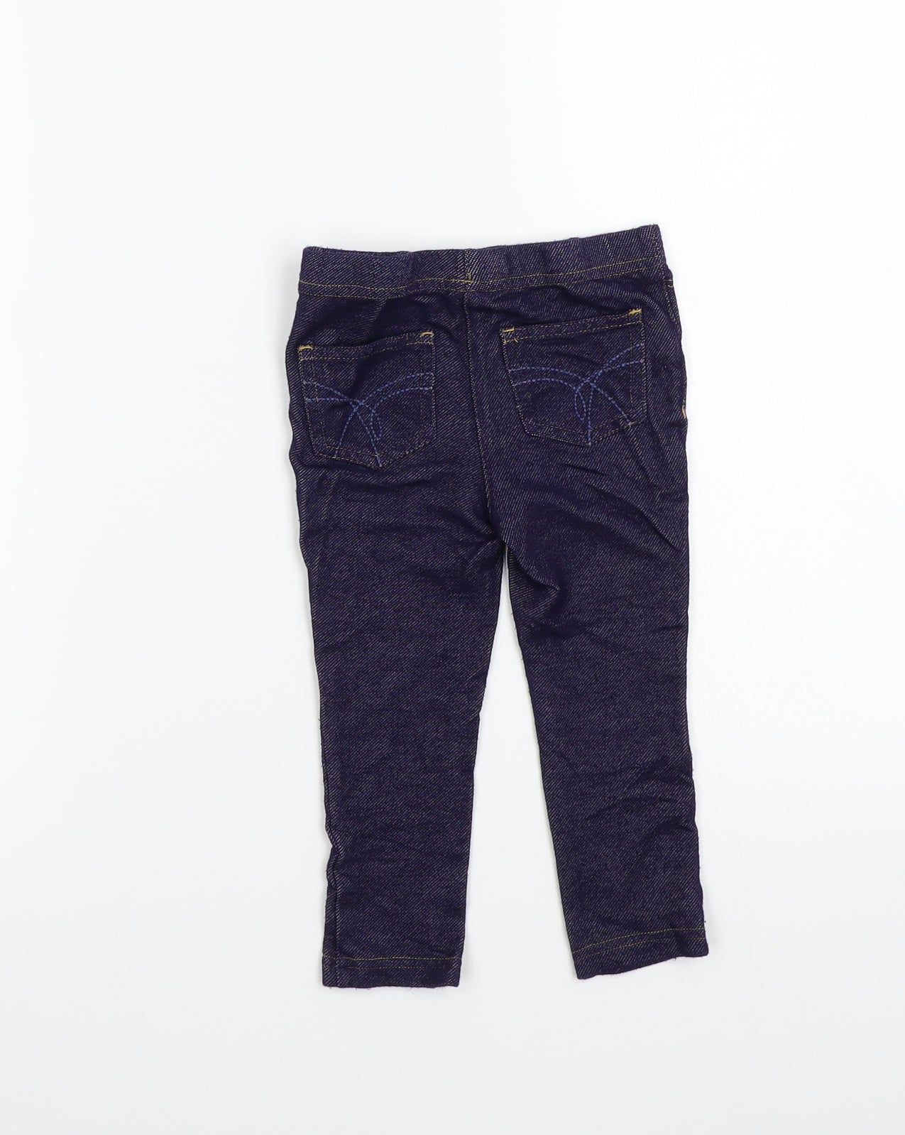 TU Girls Blue   Jegging Trousers Size 2 Years