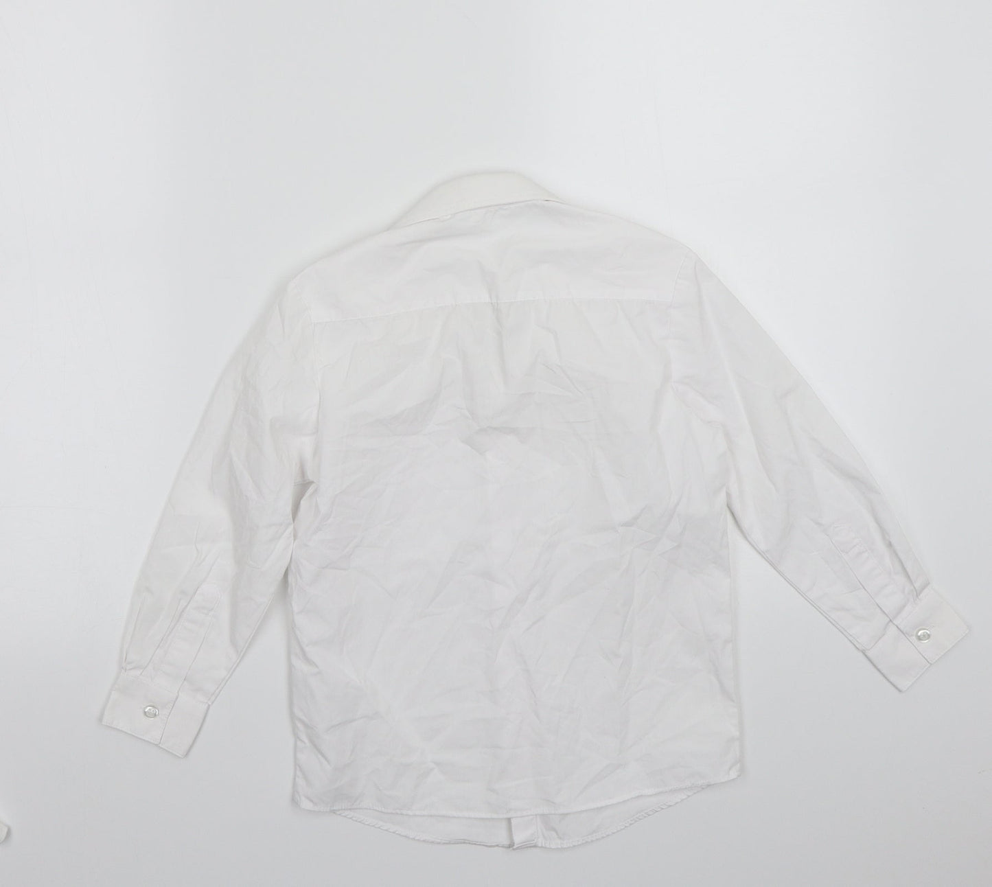 George Boys White   Basic Button-Up Size 4-5 Years