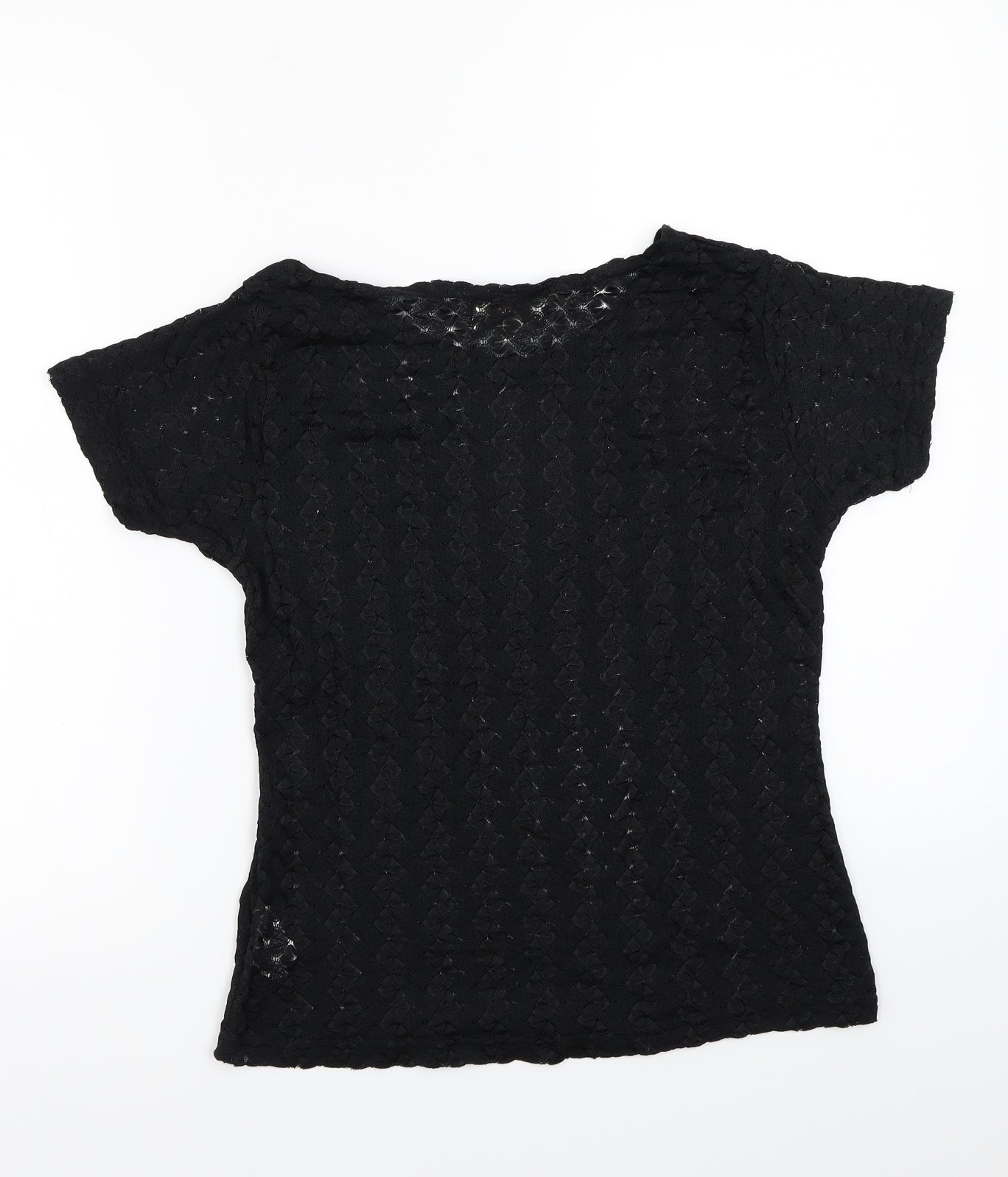 Nouveau Womens Black   Basic T-Shirt Size S