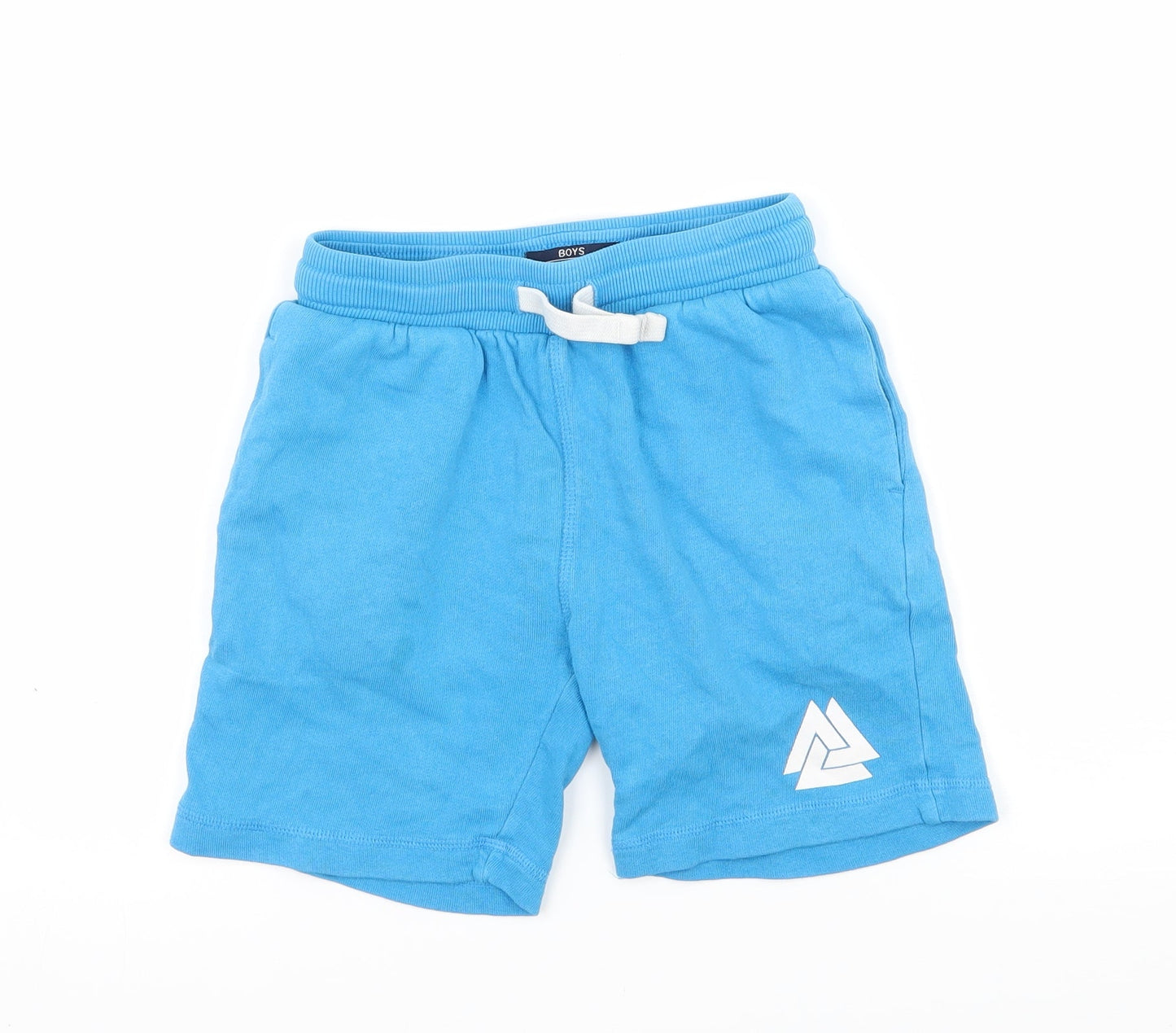 Matalan Boys Blue  Jersey Sweat Shorts Size 6 Years