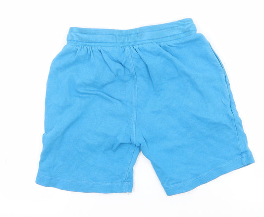 Matalan Boys Blue  Jersey Sweat Shorts Size 6 Years