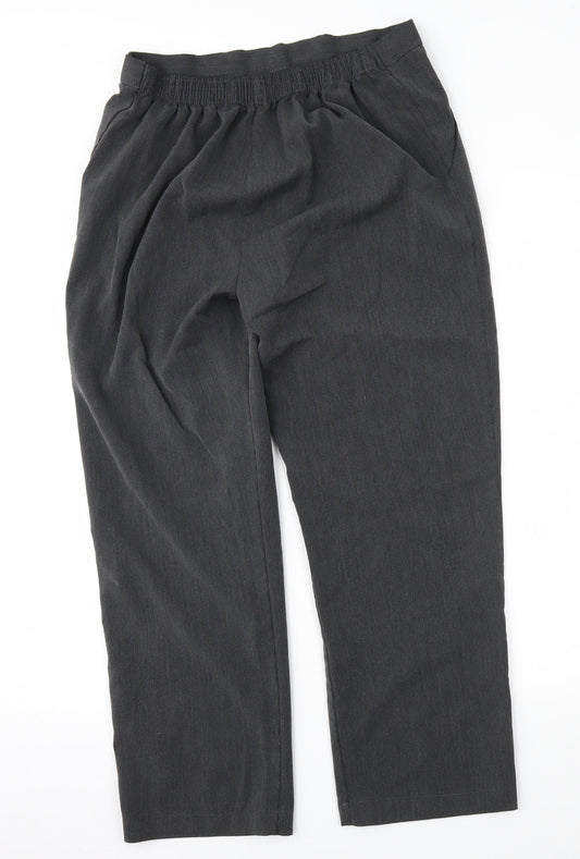 Preworn Womens Grey   Trousers  Size 34 in L27 in
